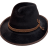 Trachtenhut Aufschneider Velour schwarz - Bayern specials - hutwelt