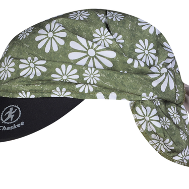 Chaskee Visor Snap Cap Happy Flowers