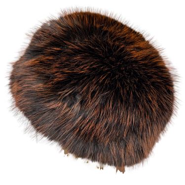 Fake Fur Chapka brown