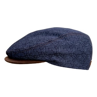 Bullani Trachtencap Flatcap Luggi blau