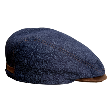 Bullani Trachtencap Flatcap Luggi blau