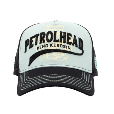 Trucker Cap 'Petrolhead' in Türkis