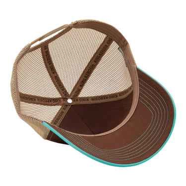 Trucker Cap 'Honolulu Tavern' in Braun
