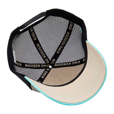 Trucker Cap 'Bad to the Bones' in Beige