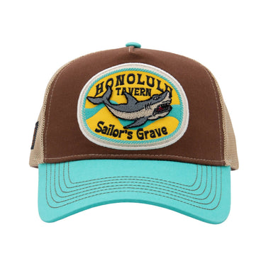 Trucker Cap 'Honolulu Tavern' in Braun