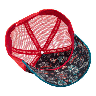 Trucker Cap 'Ride Hard' in Schwarz