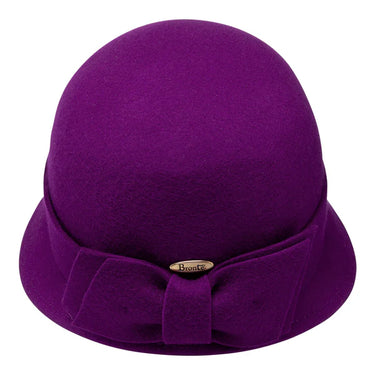 Bronté Cloche Hat Sophia fuchsia