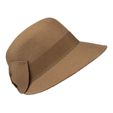 Bronté Cloche Hat Catherine camel