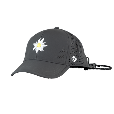 Bavarian Caps Edelweiß Outdoor Cap v2 dunkelgrau
