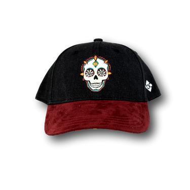 Bavarian Caps dia de muertos Curved Cap