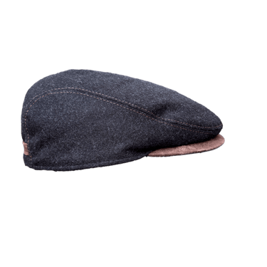 Bullani Sportmütze Paul mit Lederdetails anthrazit - Bullani - hutwelt