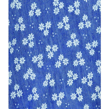 Döll Hut Mädchen Babymütze blau/weiss mit Blümchen - Döll - hutwelt