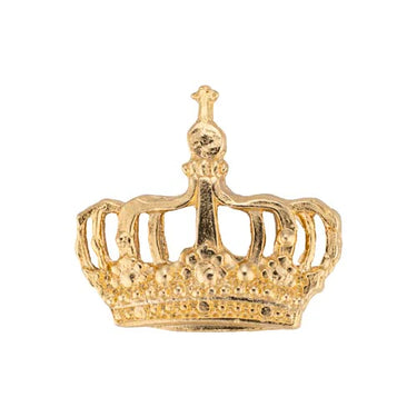 Gaudiknopf Pin Krone gold