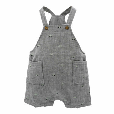 GOTS - Baby Latzshorts Autos - MAXIMO - hutwelt