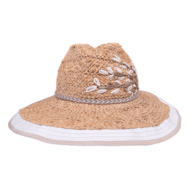 GREVI Strohhut Dolce Vita mit Blumenstickerei - GREVI - hutwelt
