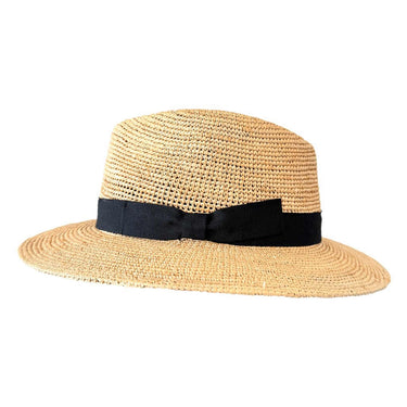 Raffia Strohhut Fedora Giulio - faustmann GERMANY - hutwelt