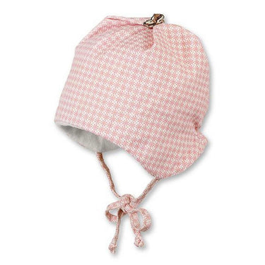 Sterntaler Bindemütze mit Kuschelfutter in rosa/natur - Sterntaler® - hutwelt