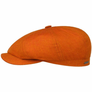 Stetson Hatteras Cap Linen Herringbone - Stetson - hutwelt
