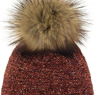 Eisbär Arissa Lux Pompon Mütze-Eisbär-hutwelt
