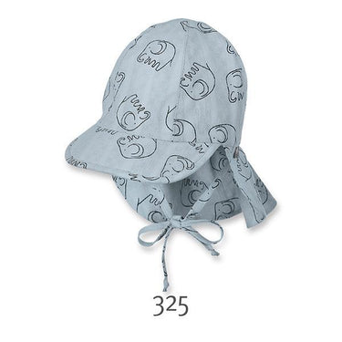 Sterntaler Schirmmütze mit Nackenschutz Elefant - Sterntaler® - hutwelt