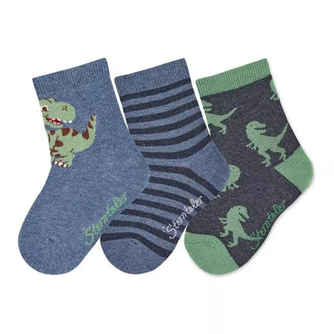 Sterntaler Socken 3er - Pack Dino - Sterntaler® - hutwelt